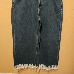 Gap wide leg jeans